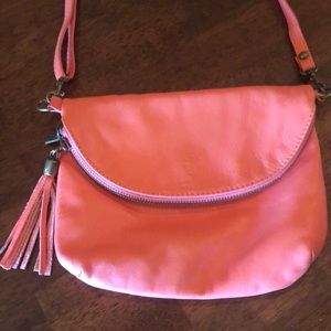 Borse In Pelle Italian leather crossbody purse